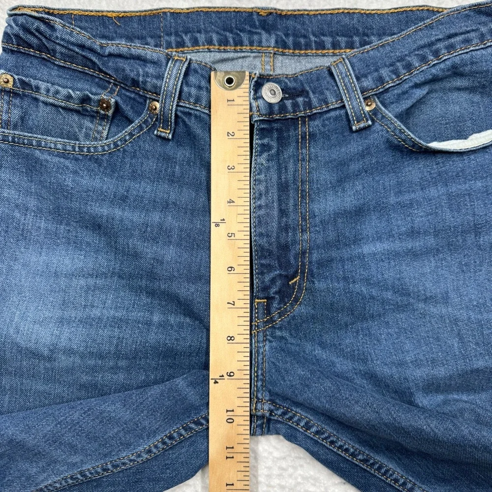 Levi's 511‎ Slim Fit Leg Jeans Blue Denim Pants Men's Size 33x32 (Fit 32x29.5)